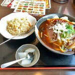 Chuuka Ryouri Shikibou - 台湾牛肉麺セット(780円）