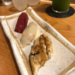 浅草じゅうろく - 煮穴子の握り