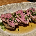 食と和酒の店 暁 - 大浦ごぼう煮と鴨ロース