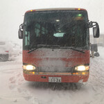 酸ヶ湯温泉旅館 - 大雪の中到着