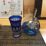 良酒屋 握 - 日本酒に切り替え
上善如水