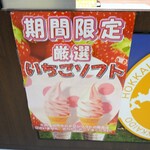Hokkaidou Foodist - 厳選いちごソフト