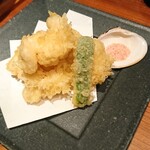 季節料理 こばやし - 本白子の天ぷら