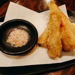 土の子 - 筍の天ぷら
