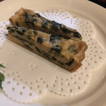 Brasserie24℃ - 突き出しのキッシュ