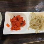 カレーの店 KYU- - 福神漬けともやし