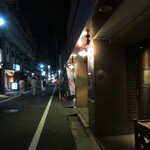 ウォータークラブ - 店前の通り