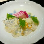 蓬左茶寮 - =トラフグのカルパッチョ=