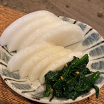 柳家 - 大根の漬物