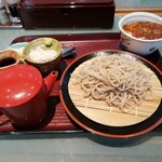 農村レストランつつじ亭 - そばカレーセット