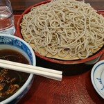 蕎麦処 巴屋 - 肉つけ蕎麦（大）