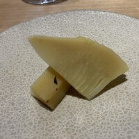 bb9 - アク抜きせず焦がした鹿児島の蒲生の筍