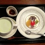 Koguma - 抹茶ラテ、あんみつ玉