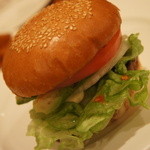 フランクリン・アベニュー - アボカドバーガー完成品♪