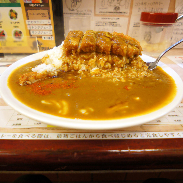 閉店 マンモスカレー 明大前店 明大前 カレーライス 食べログ
