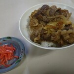 千石食堂 - 牛丼と紅生姜