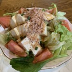豆腐サラダ