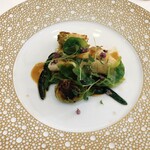 ラ・トゥーエル - 白身魚と春野菜のポワレ