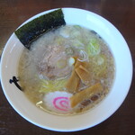 まる久食堂 - コテコテ背脂醤油