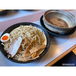 信州ラーメン人力車 - 濃厚和ダシつけ麺(大盛り)￥880