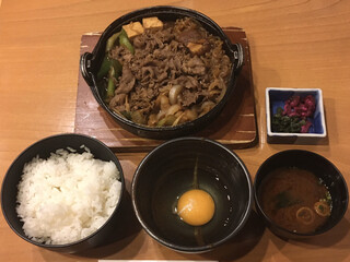 スギモト - すき鍋定食（お肉２倍）