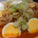蒙古タンメン中本 蒲田店 - 味噌卵麺 辛さレベル８
