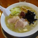 煮干中華 あさり - 辛味そば750円(デフォで味噌)