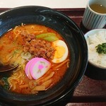 Fuji Kantori-Kanikurabu - 昼食券でいただいた担々麺