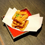 酒菜 竹のした - 山芋の旨味を詰め込んだ乙なポテトフライです(o^^o)