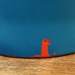 大八 - 火の鳥か！？思たら裏にペンキ塗ったのが垂れたんやそうです。。