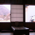 そば処 ふじ田 - 入口→奥座敷