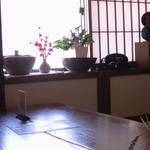 そば処 ふじ田 - テーブル席→窓