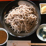 そば処 ふじ田 - もりそば（真上）