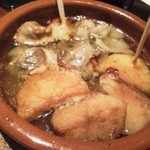 ケーシービー サンヨンニ - 砂ズリとジャガイモのアヒージョ