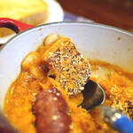 Bien - "トゥールーズ風カスレ"、緬羊肉（らしやめん）