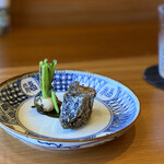 瞬 - アワビの唐揚げと蕪