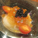 【生帆立のカクテル仕立て】アップ♪