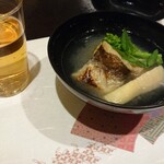 華ゆりね - 炊合せ　鰆、タケノコ、生麩