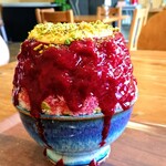 つばめ氷菓店 - ラズベリーピスタチオカスタード