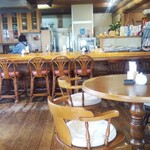 如庵 - 混んでる時はカウンターも埋まります