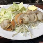 お好焼はやし - ホタテバター