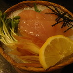 焼鳥たいこう - ささみ刺身（４８０円）