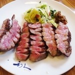 Gyutan Sumiyaki Rikyuu - 牛タン「極」定食