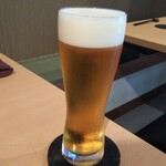 旬鮮居酒屋 やわら - 生ビール