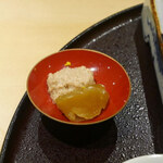 馳走 啐啄一十  - ハゲの肝と奈良漬け