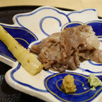 馳走 啐啄一十  - 仙台牛と合馬の筍