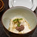 馳走 啐啄一十  - 白ゴマプリン