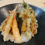 富小路 天ぷらまつ井 - ミックス天丼