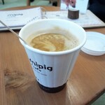 Mipig cafe - ﾎｯﾄｺｰﾋｰ