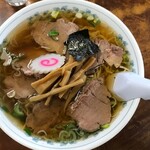 支那そば 熊文 - チャーシューメン大盛り